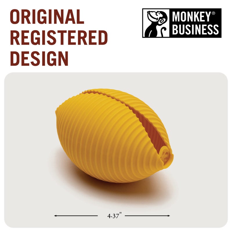 Monkey Business Funny Silicone Lemon Squeezer in Pasta Shape/Maximum Juice Without Mess/Easy to Use and Easy to Clean - Prevents Unwanted Splashes and Also Retains the Cores! - Image 4